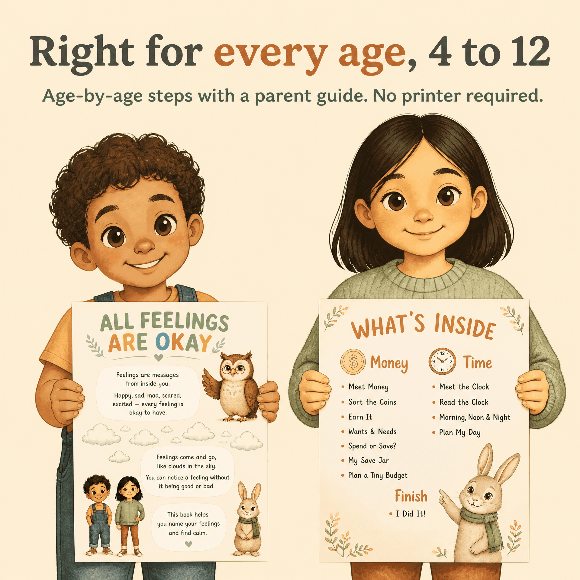 Right for every age, 4 to 12